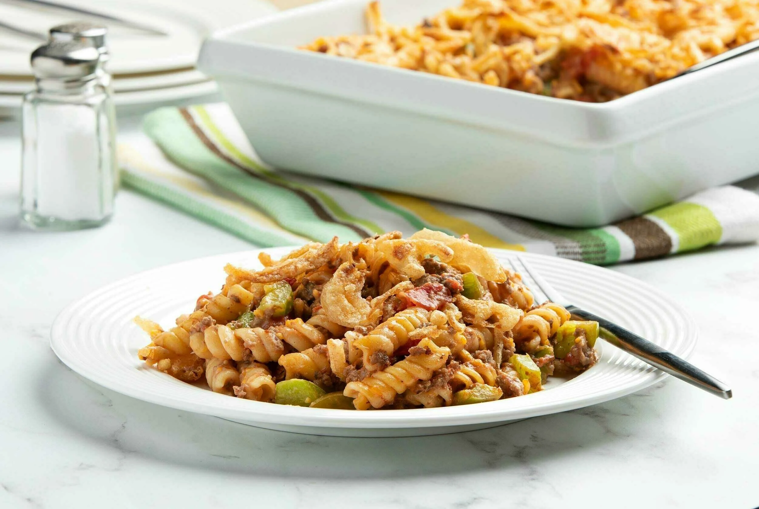 Crunchy Beef Casserole | Mama's Cooking