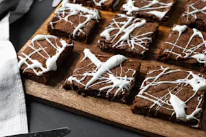 Cobweb Brownies