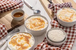 Salted-Caramel Rice Pudding
