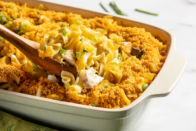 Auntie's Famous Chicken Noodle Casserole
