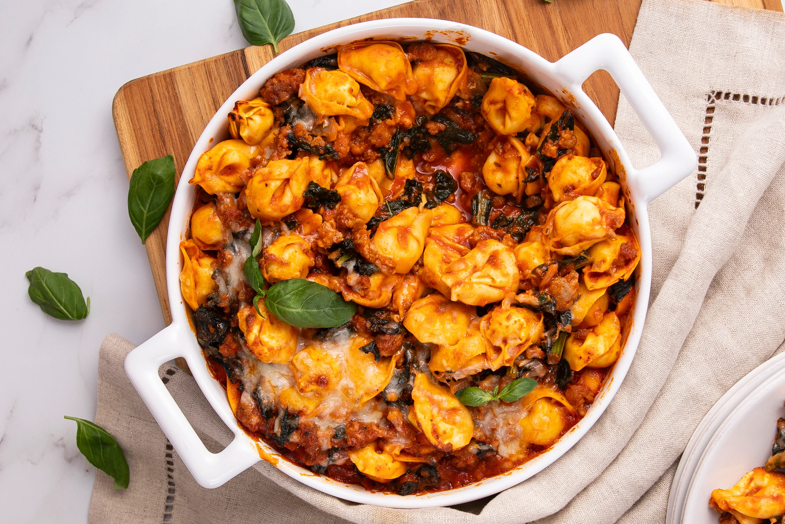 Comforting Tortellini Casserole | Recipe Saver
