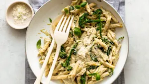 Easy Pesto Skillet Pasta
