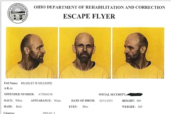 Ohio Prisoner's Escape Ended in Tragedy- Main