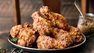 No-Fuss Fried Chicken