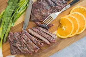 Beer-Marinated Grilled Skirt Steak