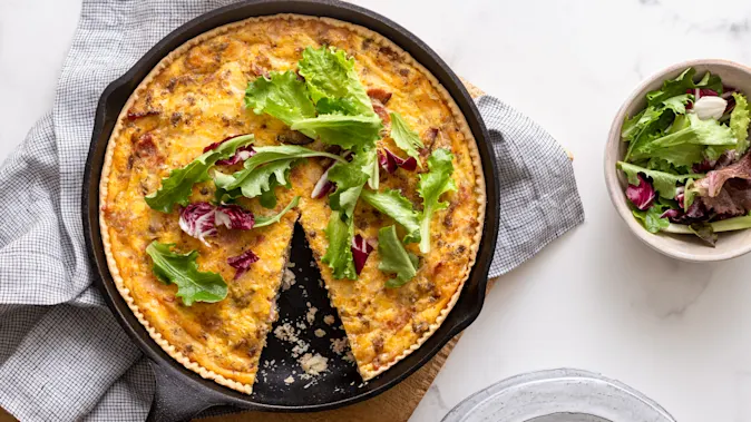 Meat Lover's Quiche