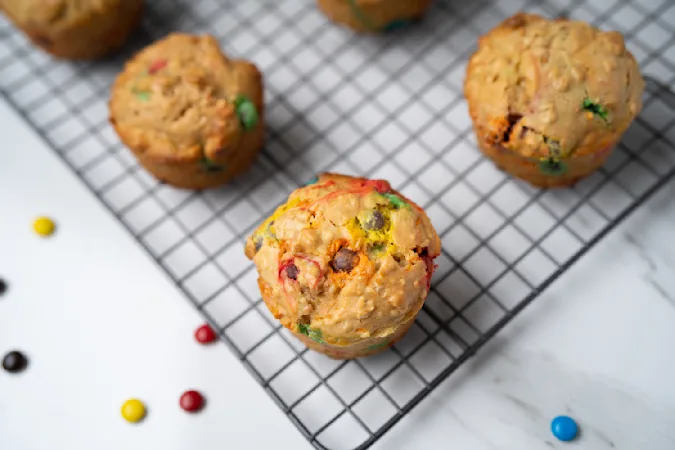 Cookie Monster Muffins