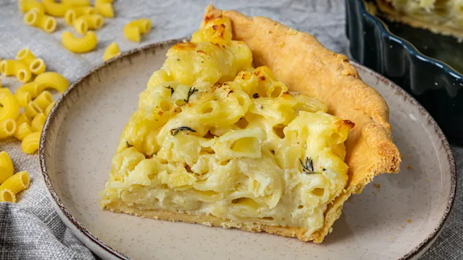 Cheesy Pasta Pie