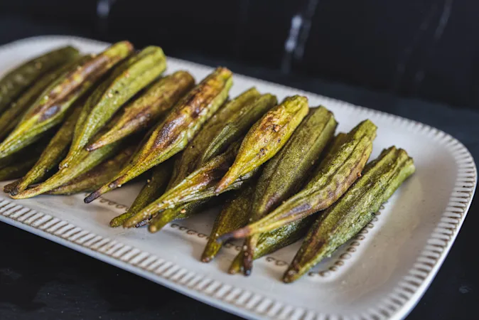Roasted Okra
