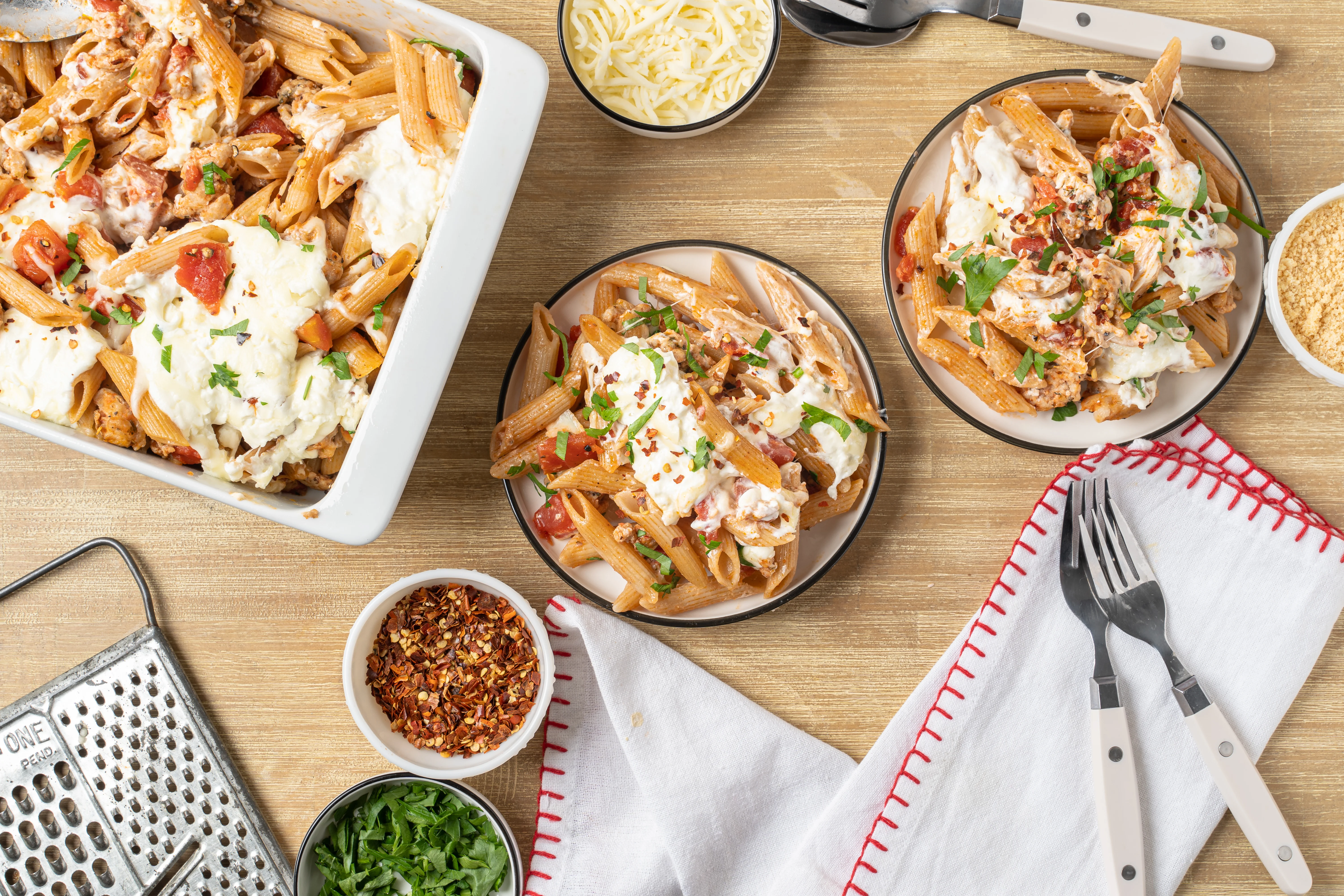 Skinny Pasta Casserole | Command Cooking