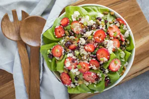 Strawberry Pistachio Salad