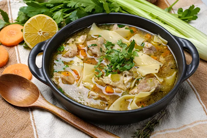 Old-Fashioned Chicken Noodle Soup 1
