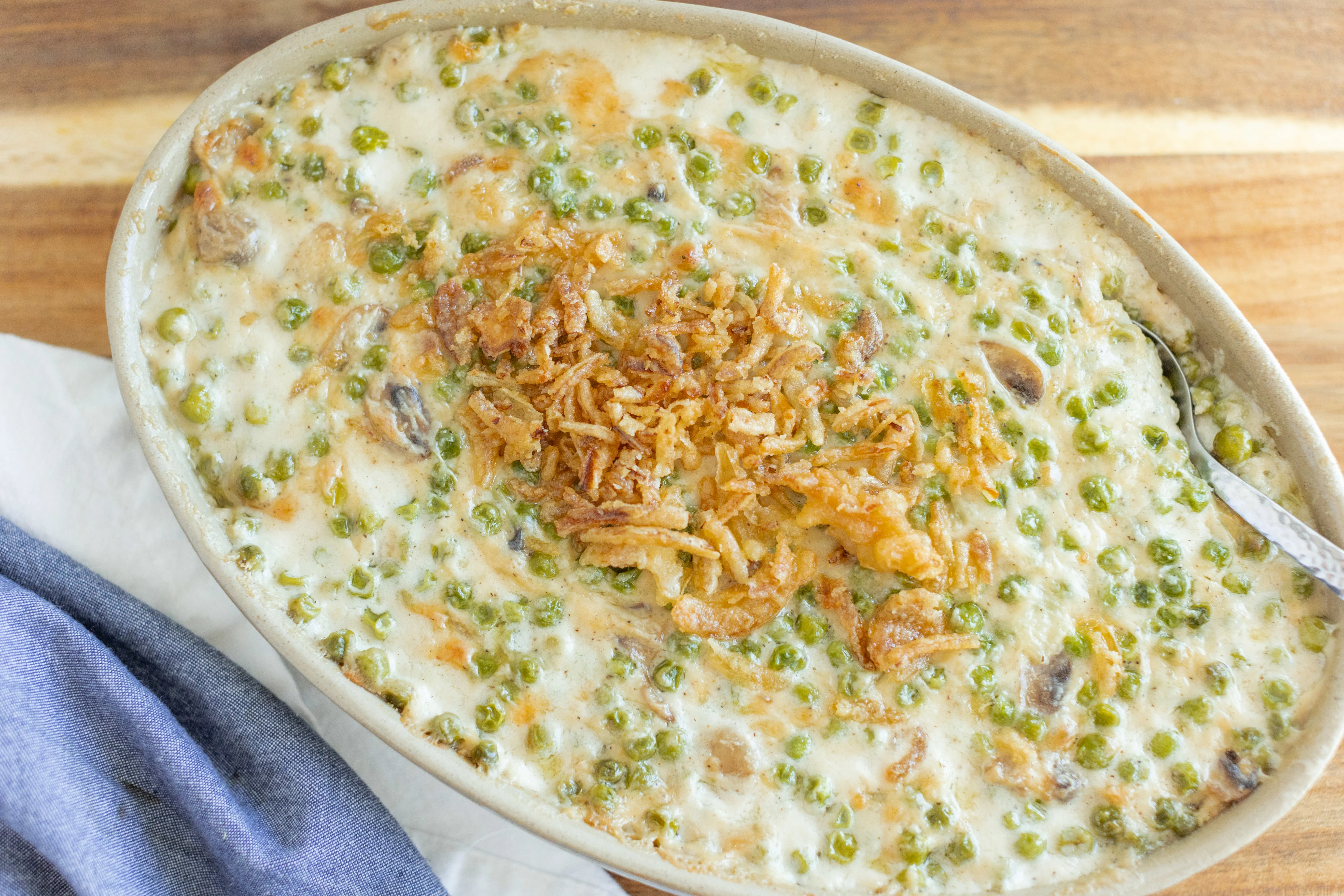 Sweet Pea Casserole | Cooking Professionally