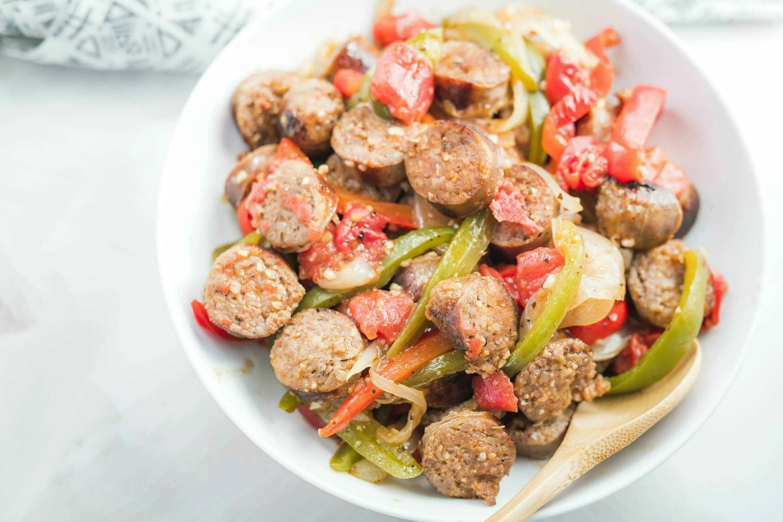 Italian Sausage and Peppers | Mama's Cooking