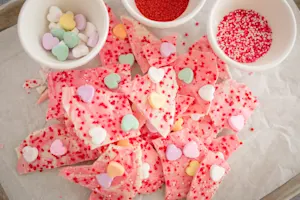 Can We Talk White Chocolate Bark