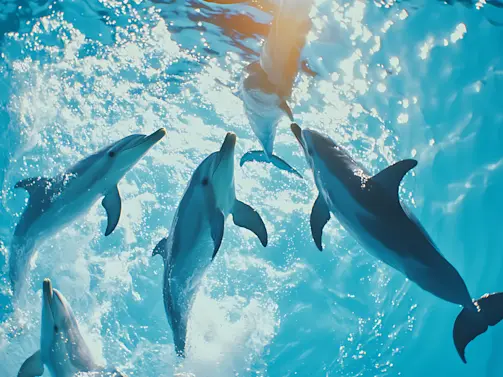 Dolphins Embrace Astronauts After 9 months in Space - main