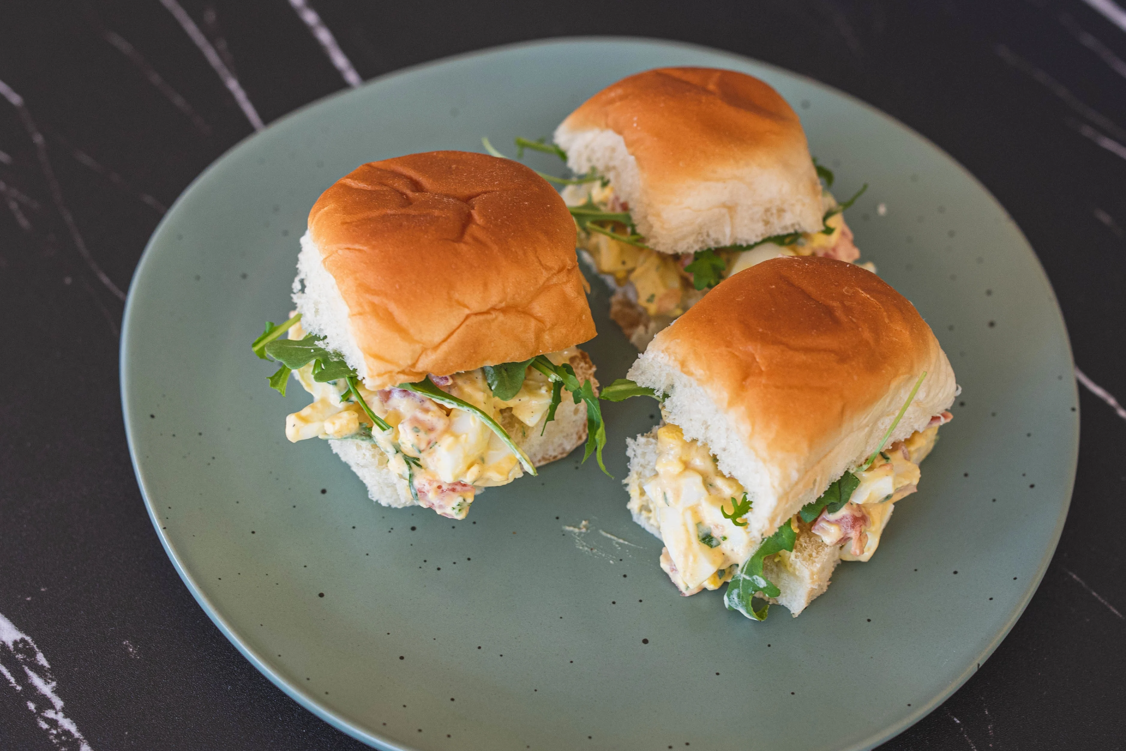 Lighter Egg Salad Sliders | Command Cooking