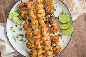 Easy Grilled Shrimp