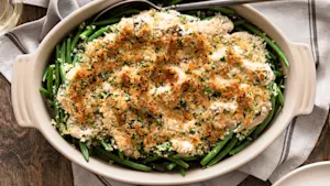Healthy Green Bean Casserole