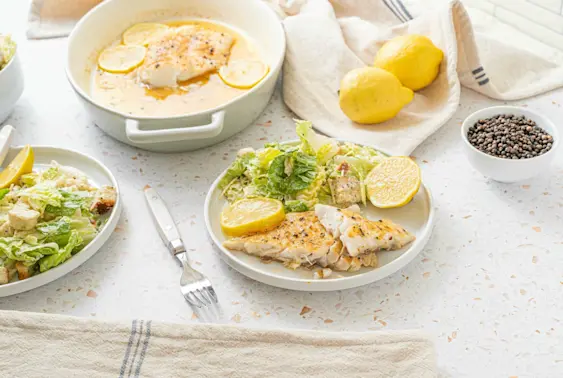 Quick Baked Fish image