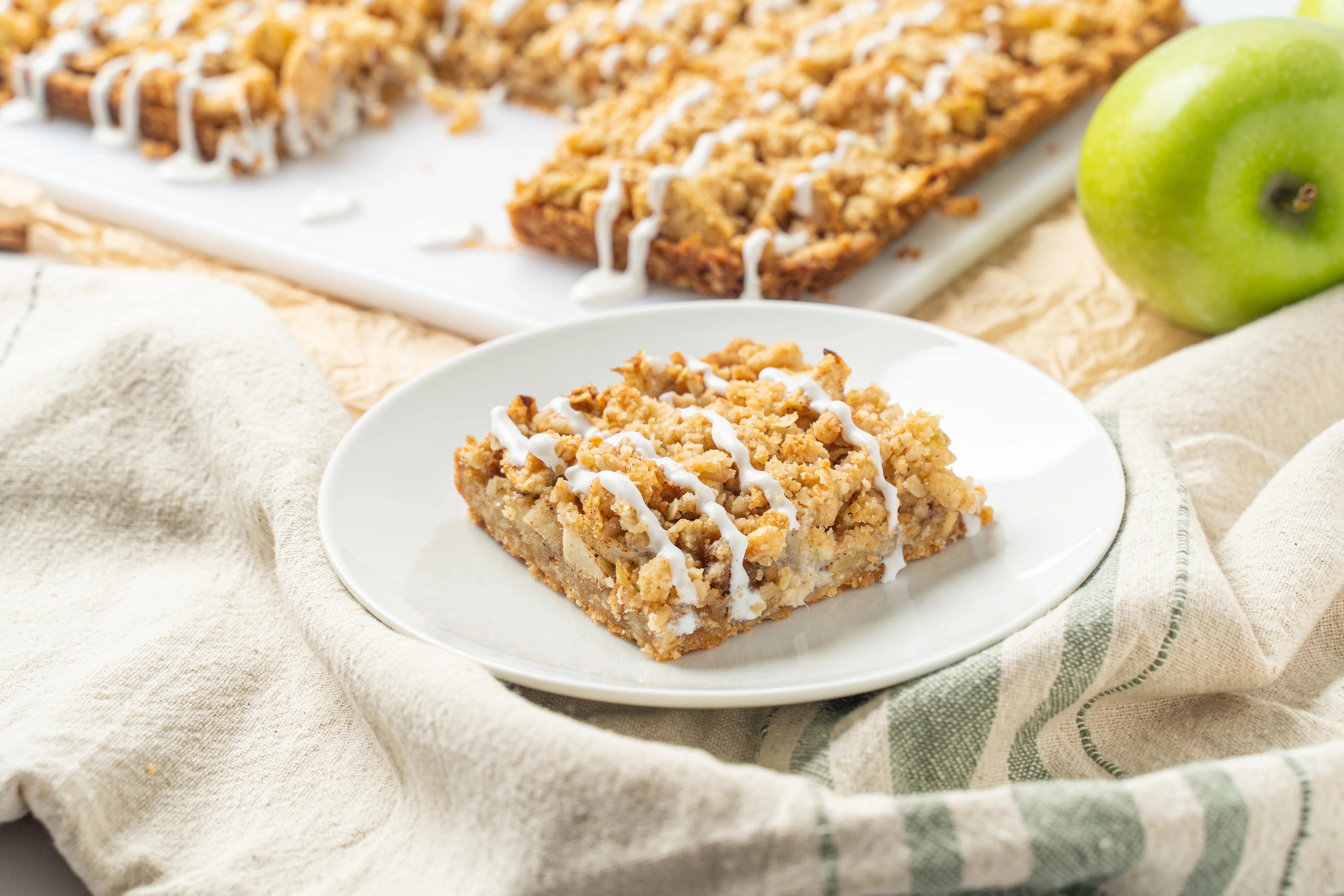 Granny Smith Streusel Bars | Command Cooking