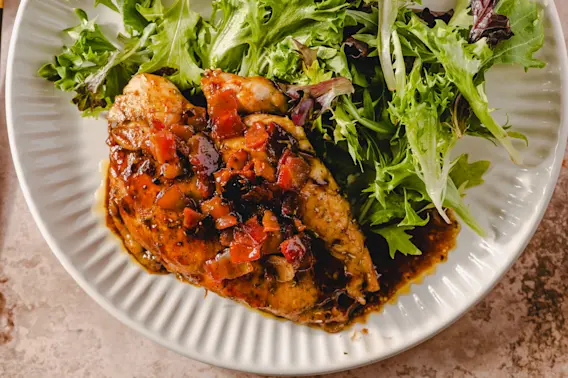 Honey-Bacon Glazed Chicken-10