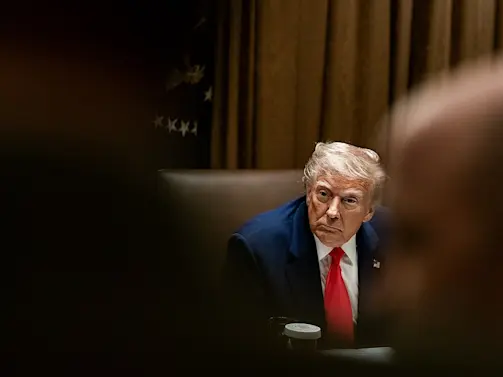 P20250410MR-2927 President Donald Trump Holds a Cabinet Meeting