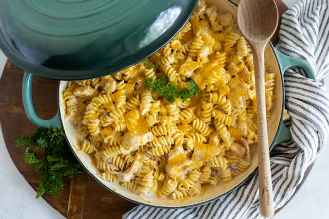 Cheesy Chicken Rotini-8