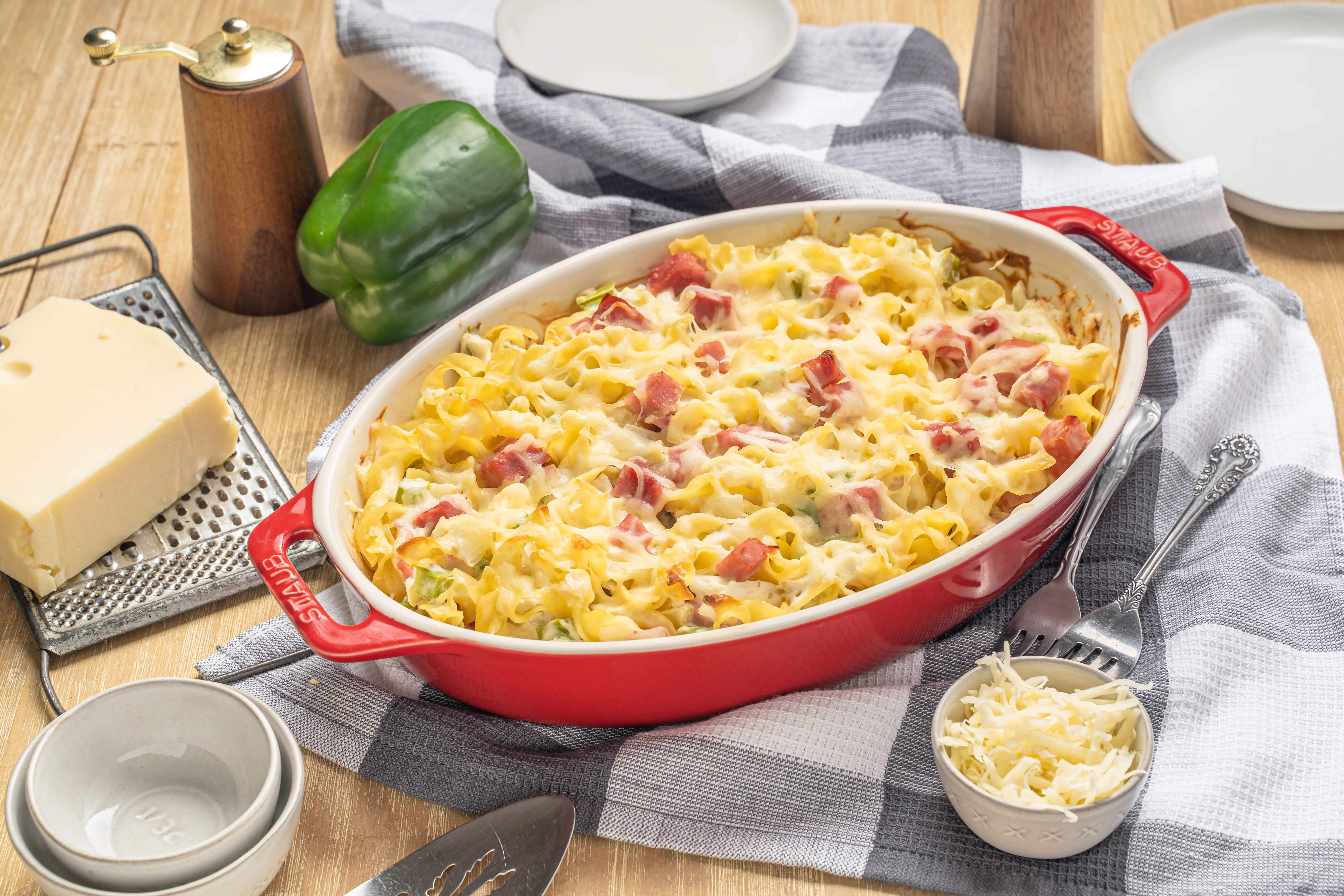 Ham & Swiss Casserole | Cooking Professionally