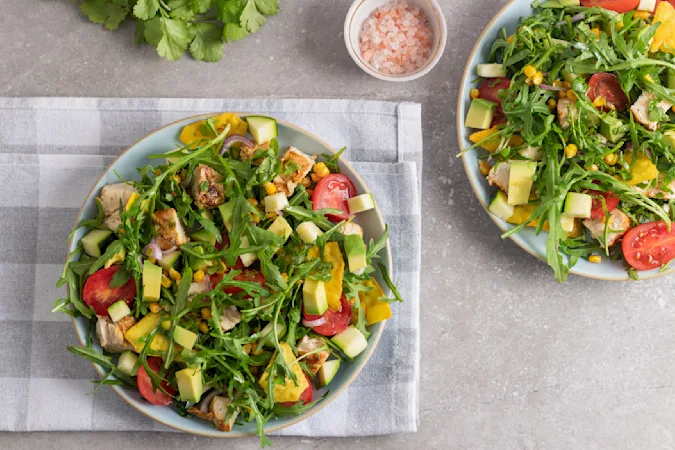 Grilled Chicken Taco Salad 4
