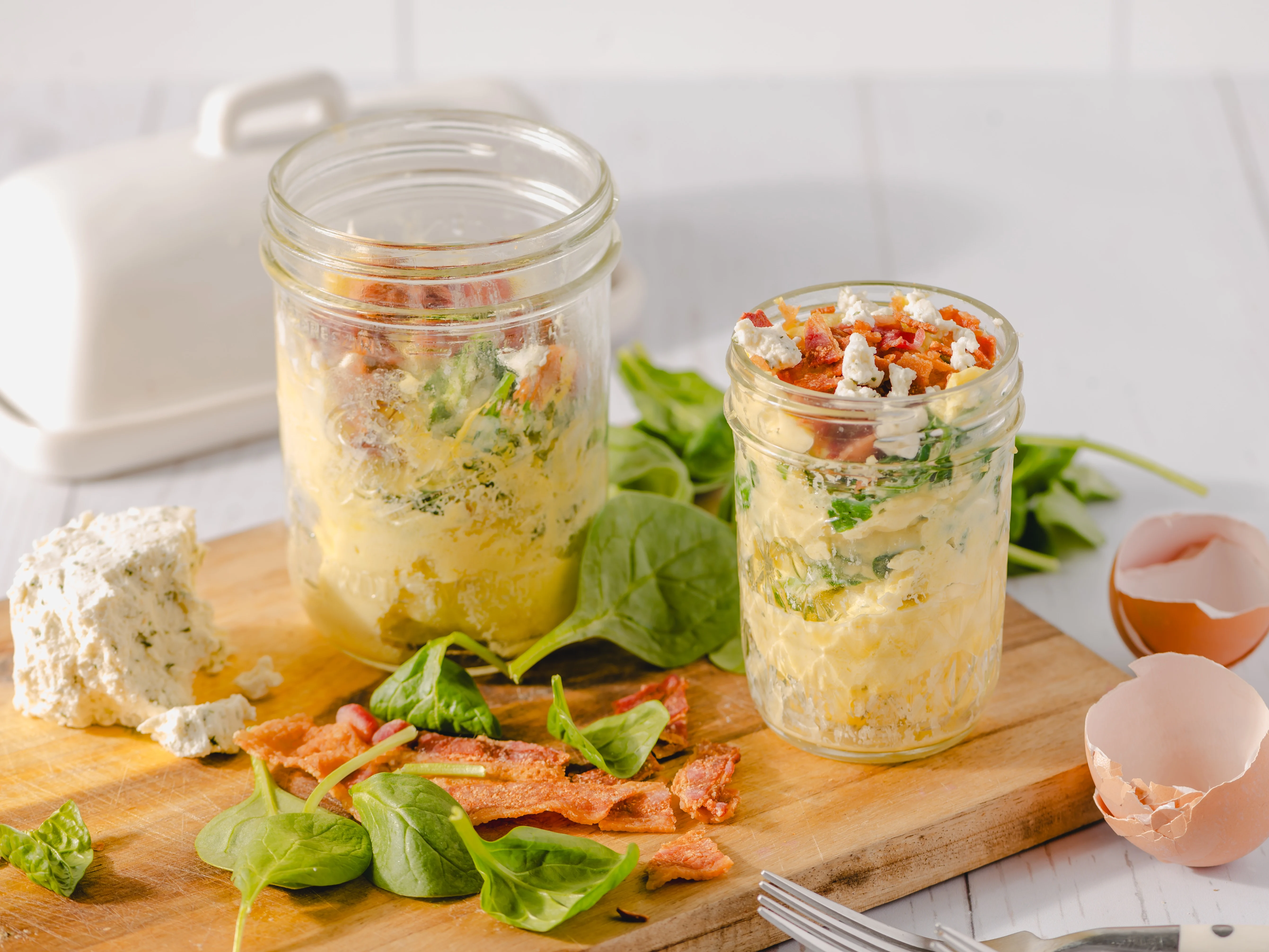 To-Go Cheesy Eggs | Easier Eats