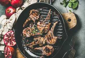 Glazed Lamb Chops