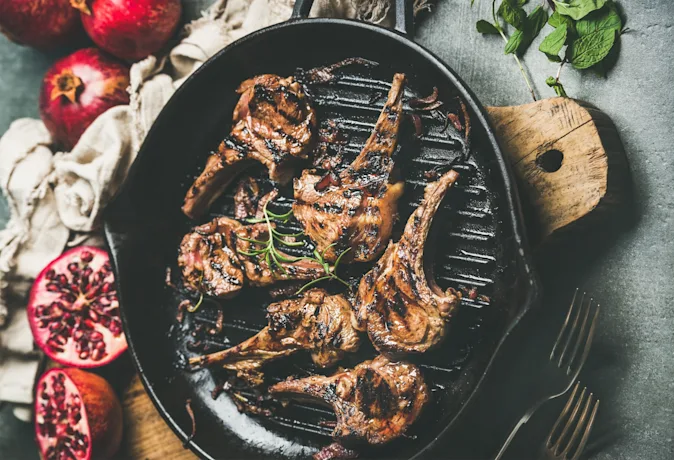 Glazed Lamb Chops