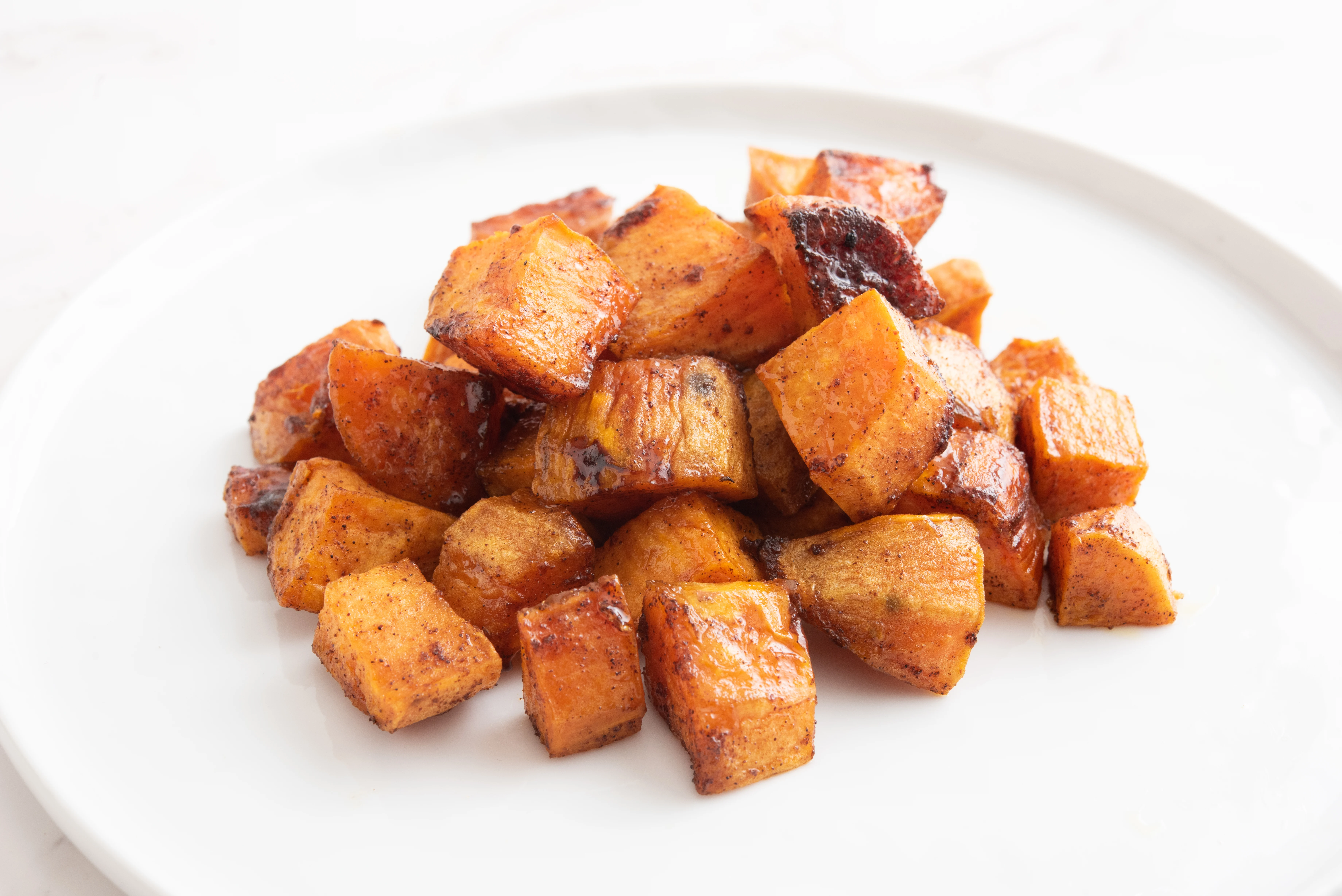 Glazed Roasted Sweet Potatoes | Cooking Professionally