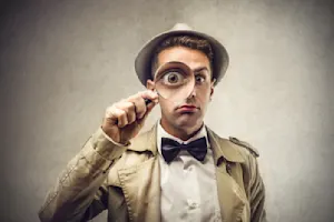 Which celebrity became a great detective? image