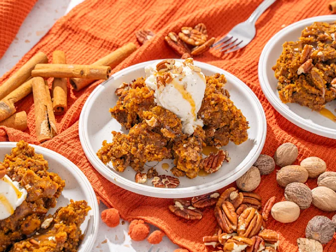 Lil- Pumpkin Dump Cake