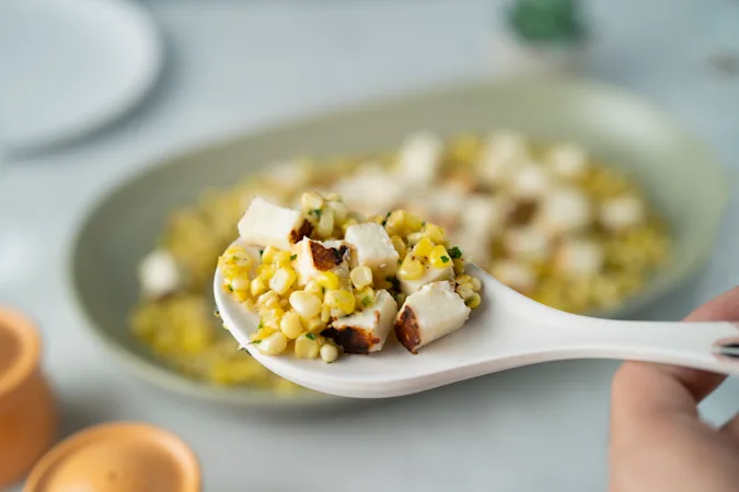 Cheese and Corn Salad