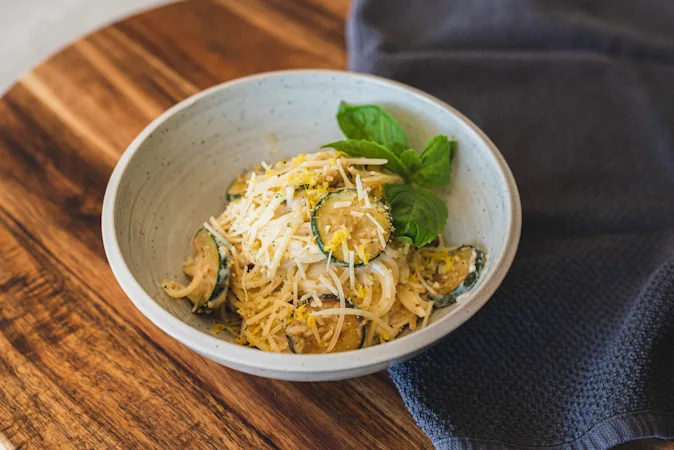 Creamy Zucchini Pasta