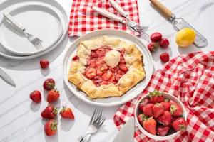 Strawberry Galette