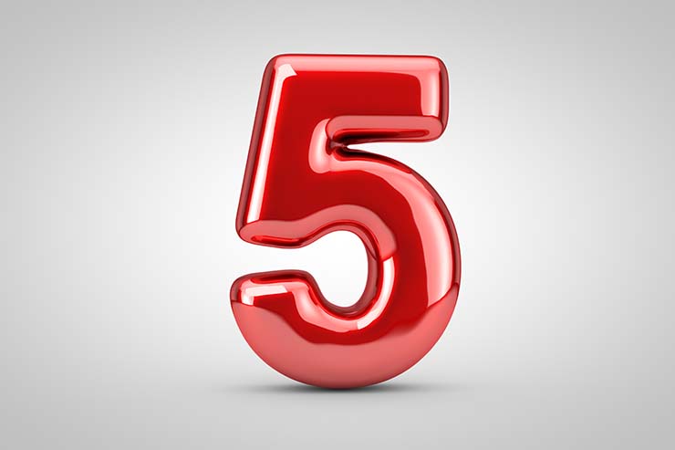  Why is the number 5 good at keeping secrets? image