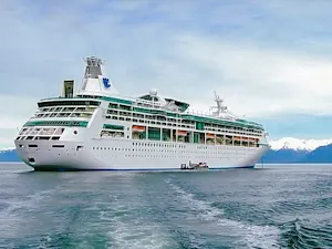 Vision of The Seas cruise ship by Royal Caribbean International, in Alaska
