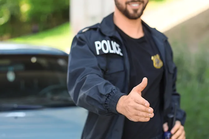 friendly cop
