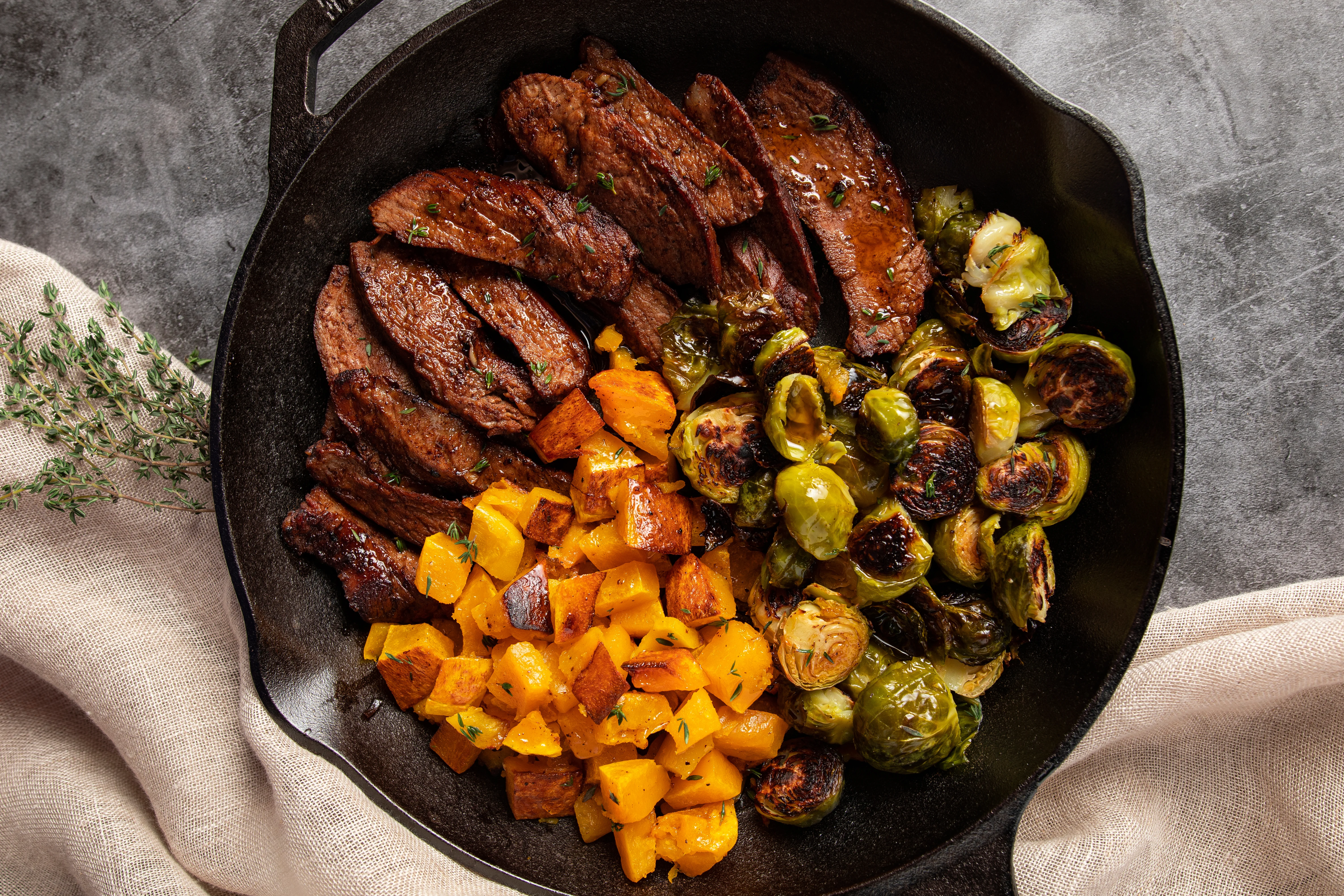 Autumn Harvest Steak & Veggies | Cooking Professionally
