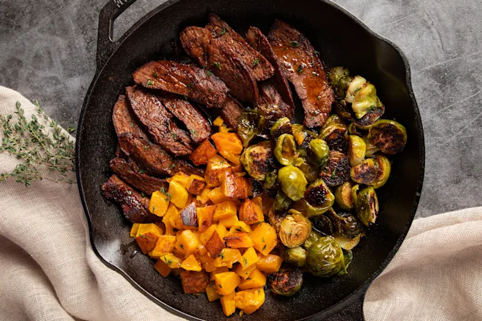 Autumn Harvest Steak & Veggies