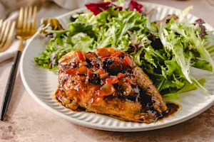 Honey-Bacon Glazed Chicken