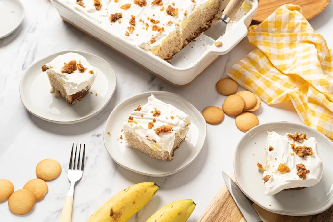 Old Timey Banana Pudding Cake-4