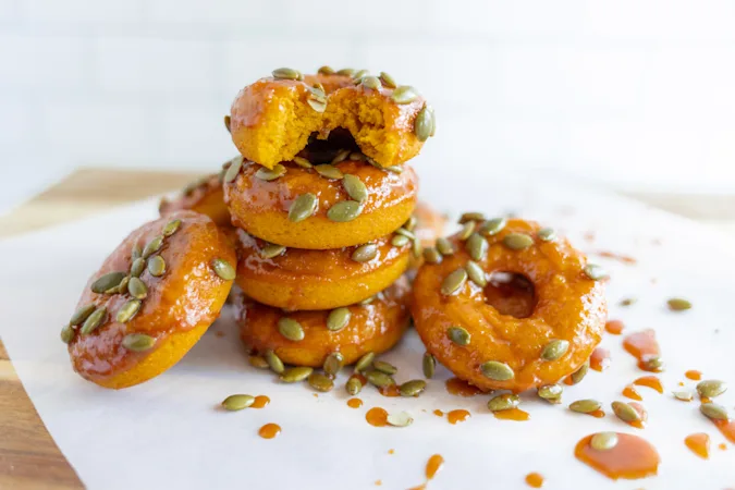 Jack -O Lantern Doughnuts-6