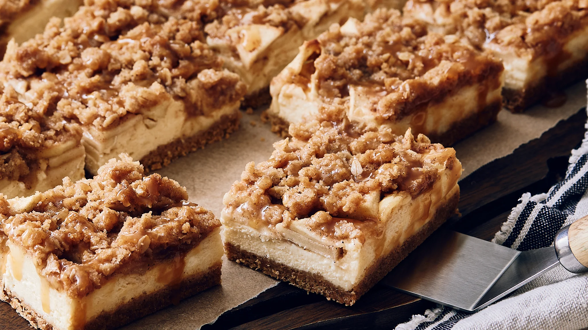 Harvest Cheesecake Bars | Cooking Professionally