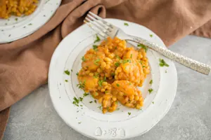 Moroccan Shrimp Skillet