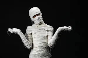 What's a mummy's favorite kind of music? image